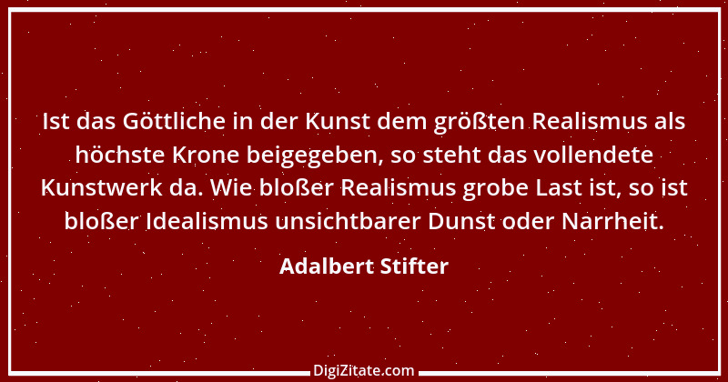 Zitat von Adalbert Stifter 34