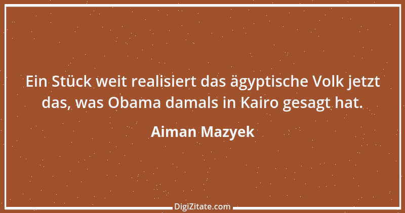 Zitat von Aiman Mazyek 2