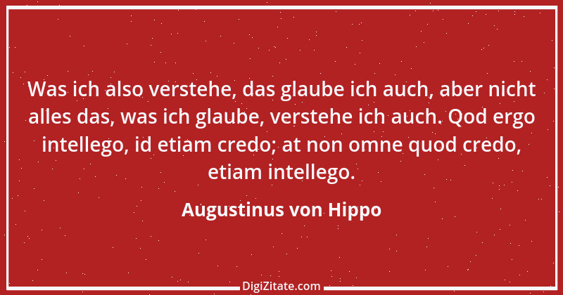 Zitat von Augustinus von Hippo 134