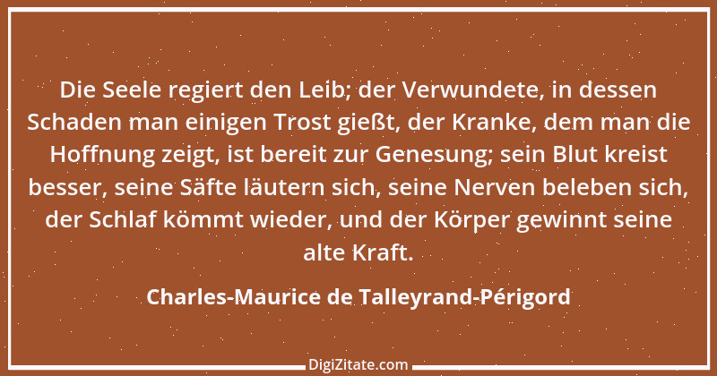 Zitat von Charles-Maurice de Talleyrand-Périgord 7