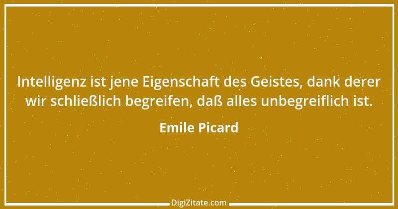 Zitat von Emile Picard 1