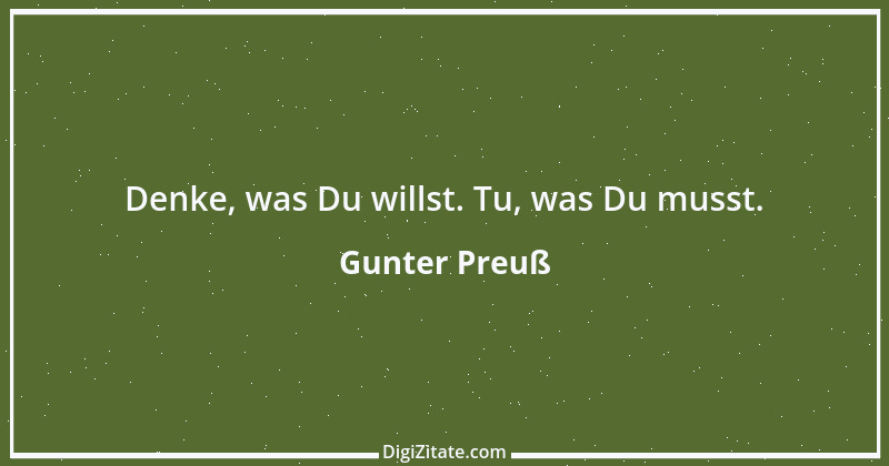 Zitat von Gunter Preuß 10