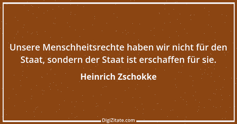 Zitat von Heinrich Zschokke 24