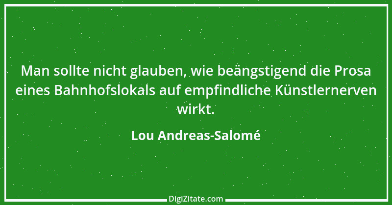 Zitat von Lou Andreas-Salomé 5