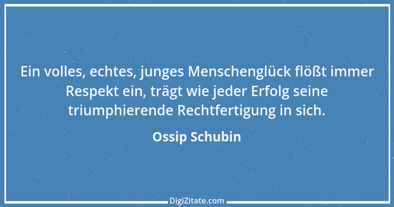 Zitat von Ossip Schubin 1