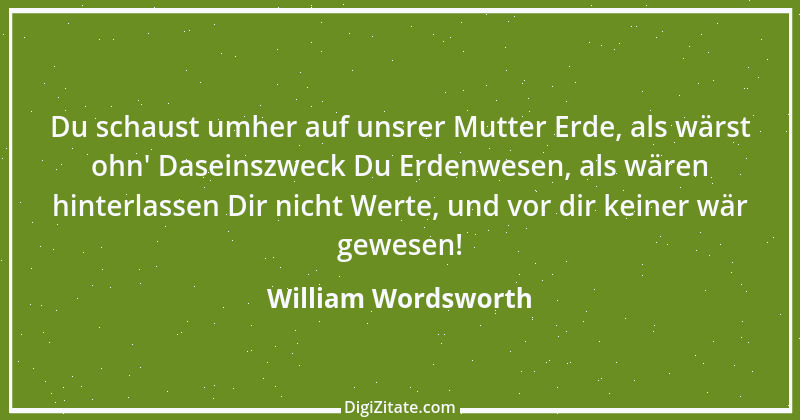 Zitat von William Wordsworth 13