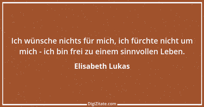 Zitat von Elisabeth Lukas 7