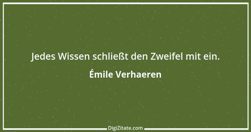 Zitat von Émile Verhaeren 1