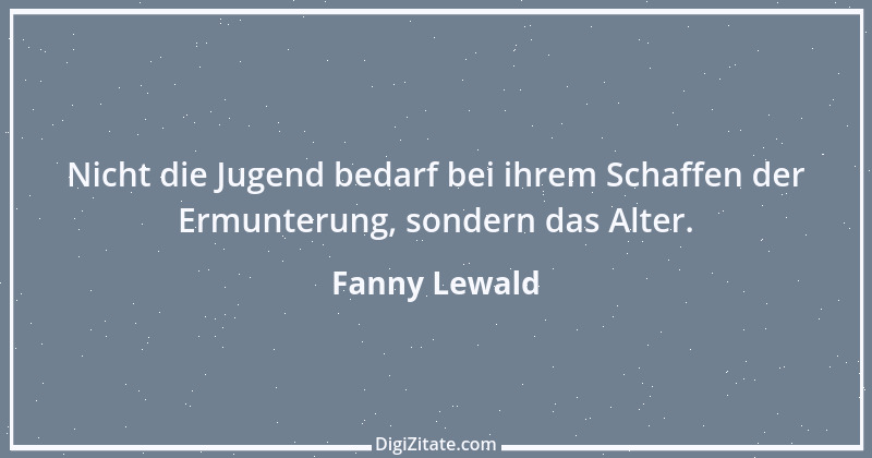 Zitat von Fanny Lewald 10