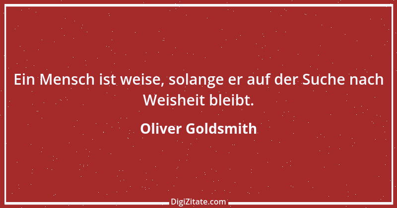 Zitat von Oliver Goldsmith 29