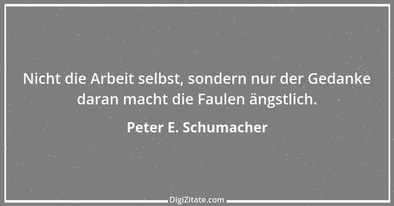 Zitat von Peter E. Schumacher 266