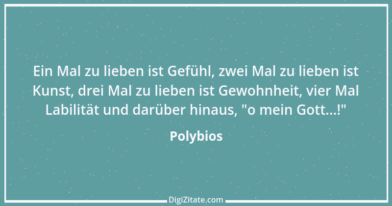 Zitat von Polybios 17