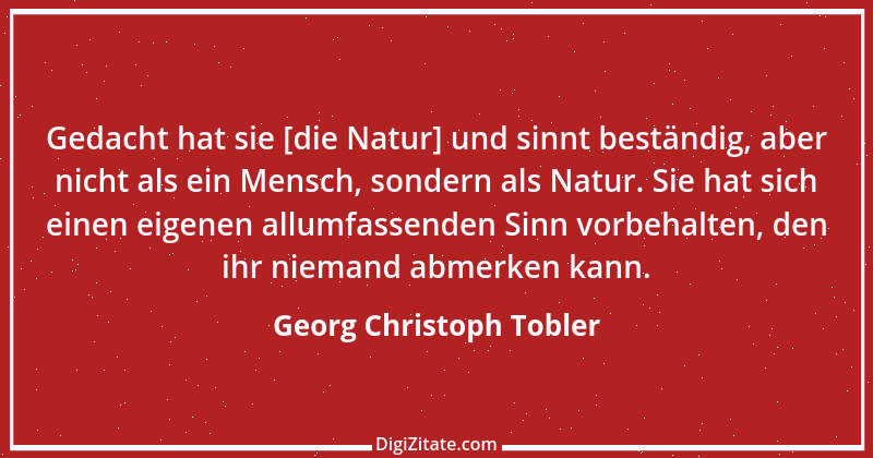 Zitat von Georg Christoph Tobler 6