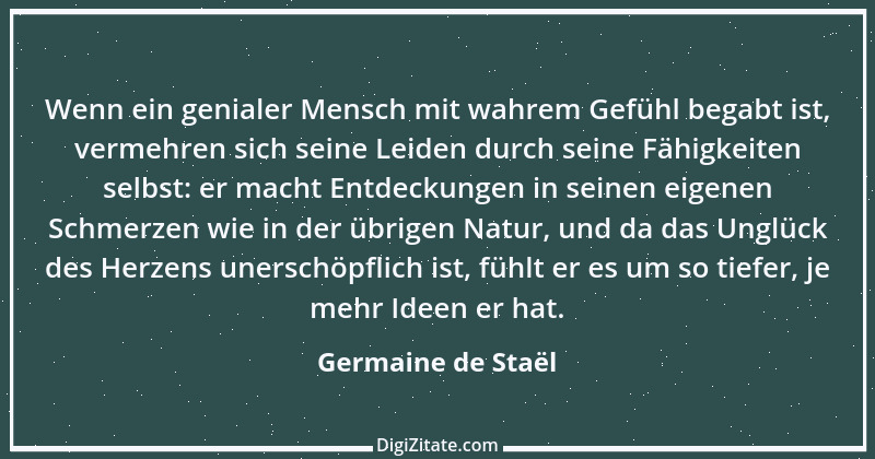 Zitat von Germaine de Staël 93