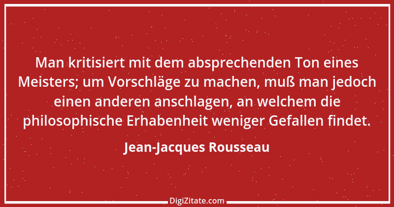 Zitat von Jean-Jacques Rousseau 49