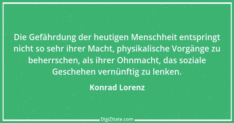 Zitat von Konrad Lorenz 42