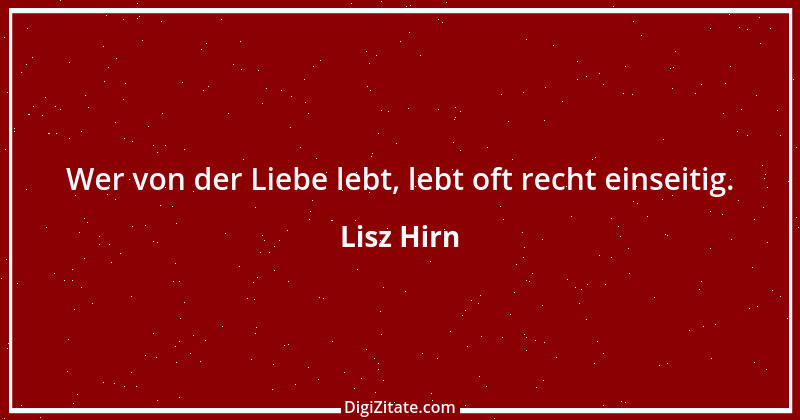 Zitat von Lisz Hirn 2