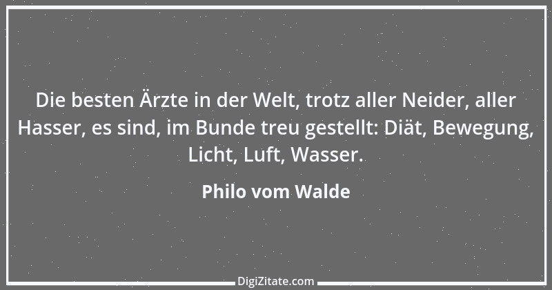 Zitat von Philo vom Walde 1