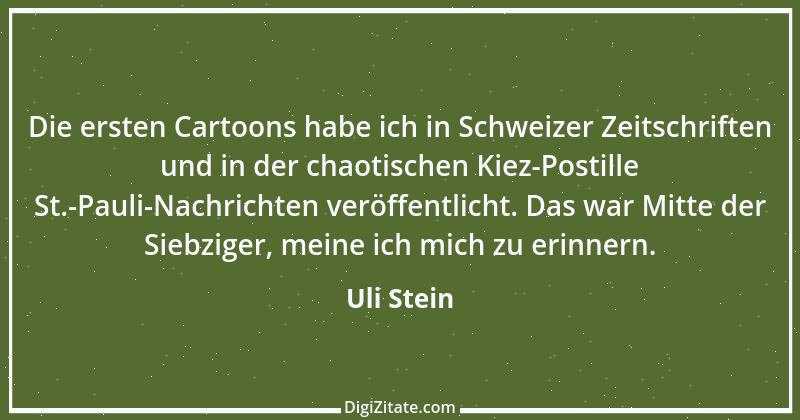 Zitat von Uli Stein 7