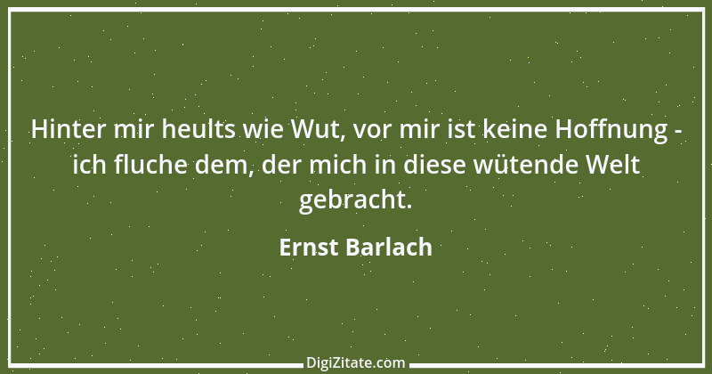 Zitat von Ernst Barlach 13