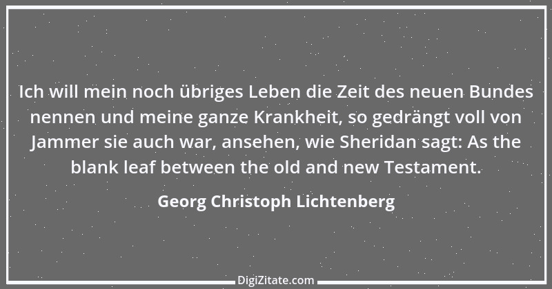 Zitat von Georg Christoph Lichtenberg 195