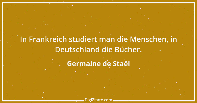 Zitat von Germaine de Staël 94