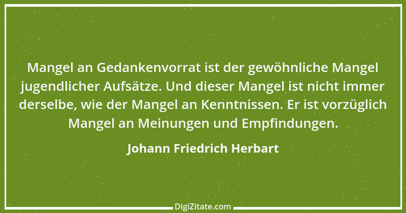 Zitat von Johann Friedrich Herbart 42