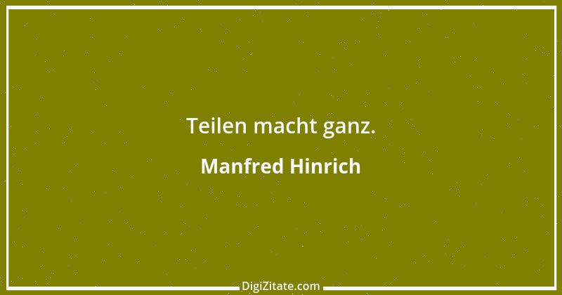 Zitat von Manfred Hinrich 1637