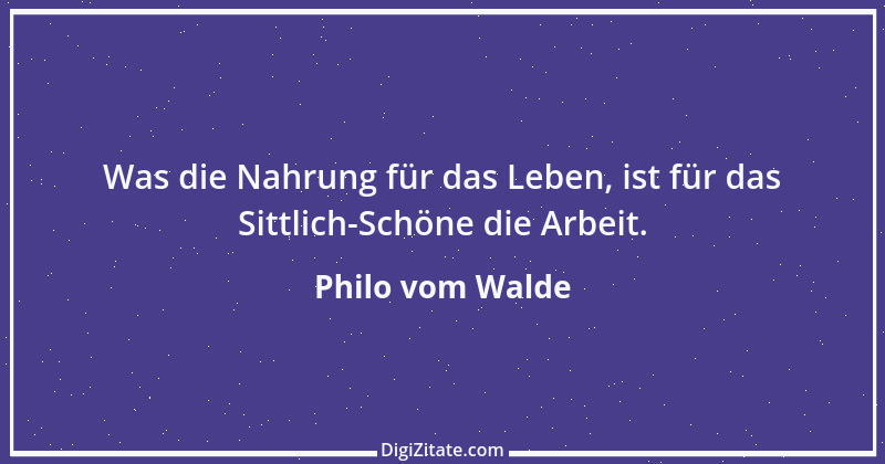 Zitat von Philo vom Walde 2