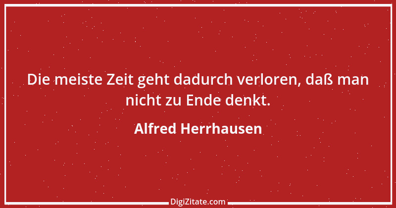 Zitat von Alfred Herrhausen 5