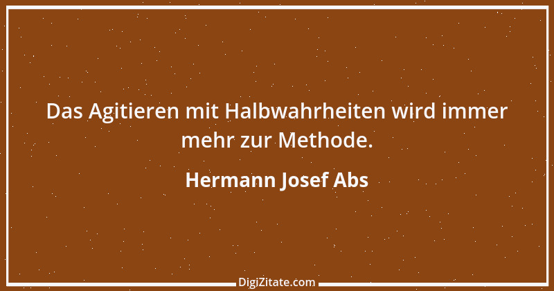 Zitat von Hermann Josef Abs 10