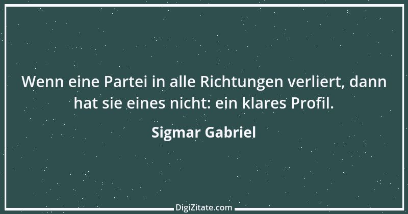 Zitat von Sigmar Gabriel 4