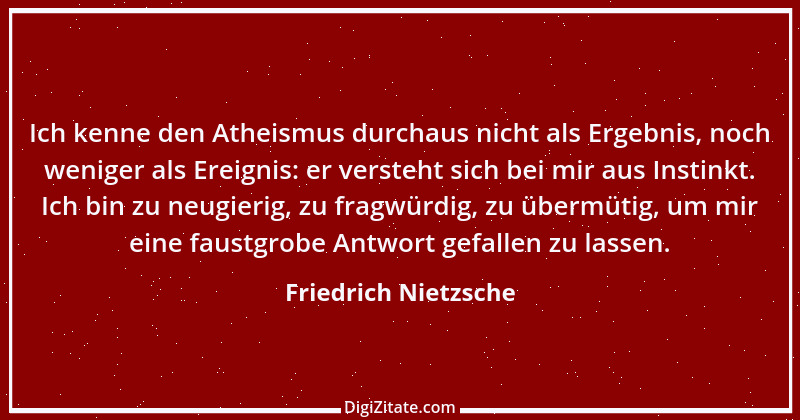 Zitat von Friedrich Nietzsche 1402