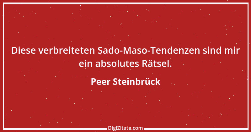 Zitat von Peer Steinbrück 2