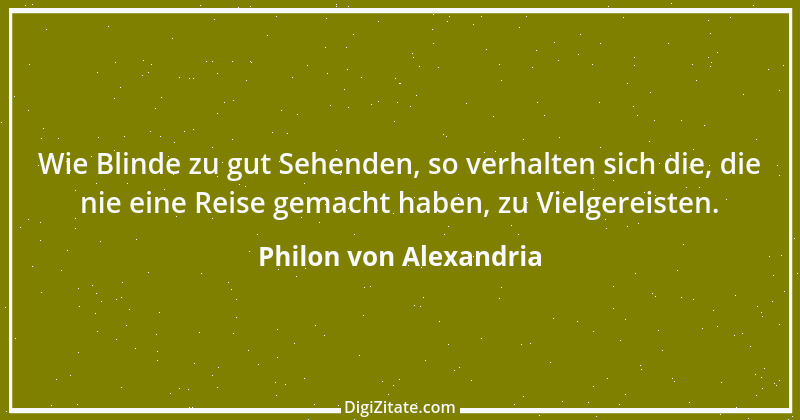 Zitat von Philon von Alexandria 1