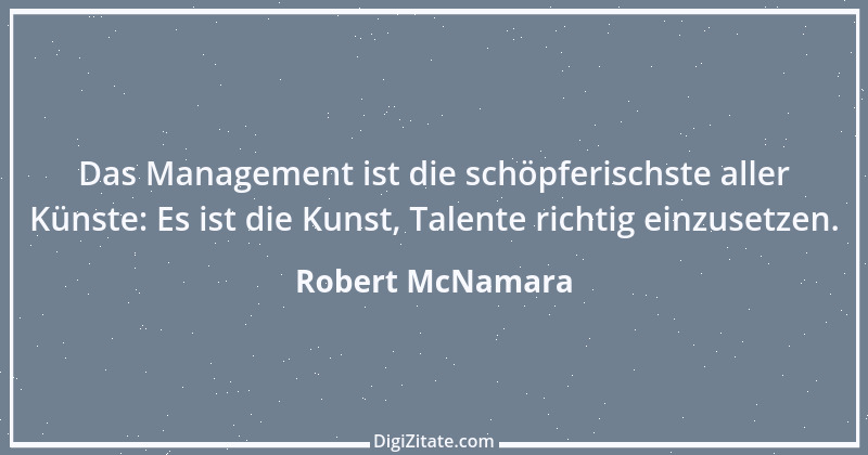 Zitat von Robert McNamara 1