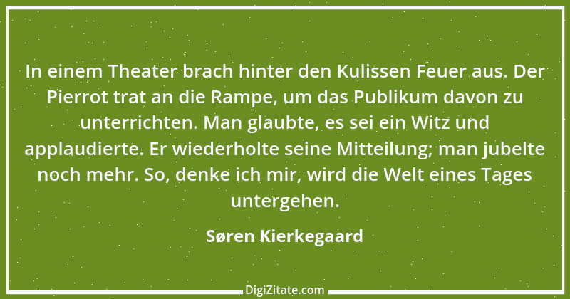 Zitat von Søren Kierkegaard 208