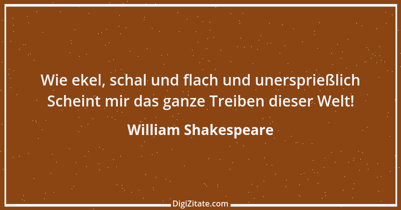 Zitat von William Shakespeare 51