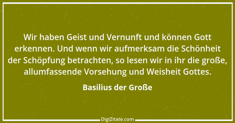 Zitat von Basilius der Große 19