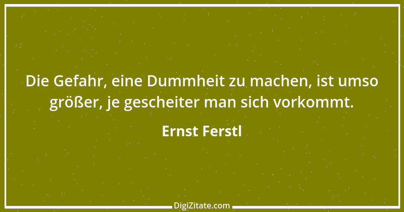 Zitat von Ernst Ferstl 1241