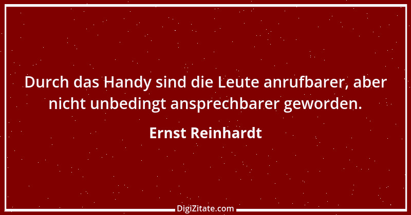 Zitat von Ernst Reinhardt 41