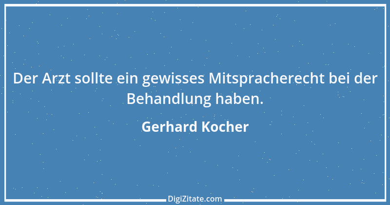 Zitat von Gerhard Kocher 309