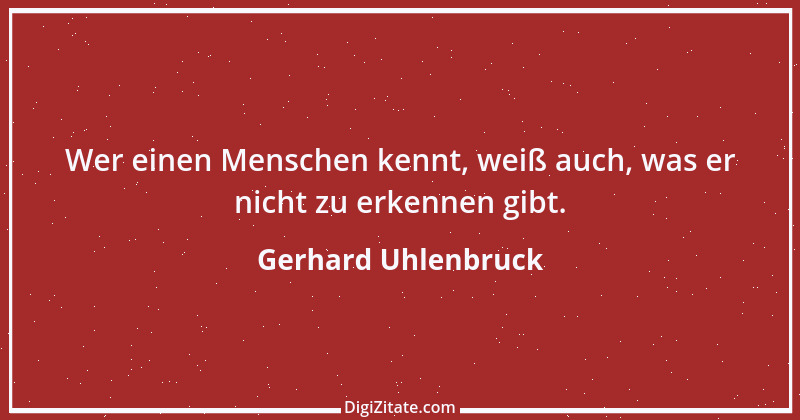 Zitat von Gerhard Uhlenbruck 620