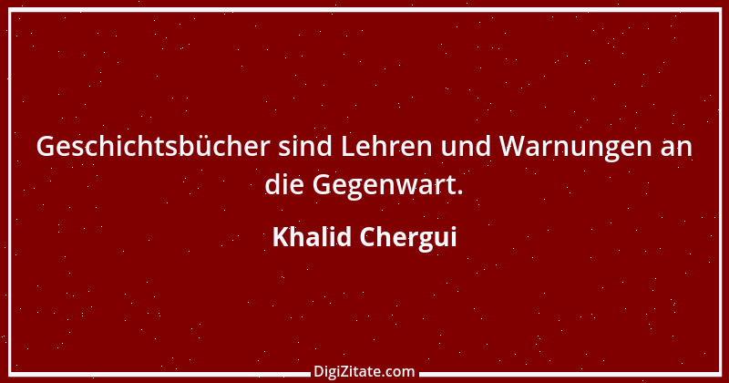 Zitat von Khalid Chergui 28