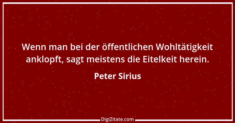 Zitat von Peter Sirius 200