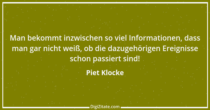 Zitat von Piet Klocke 1