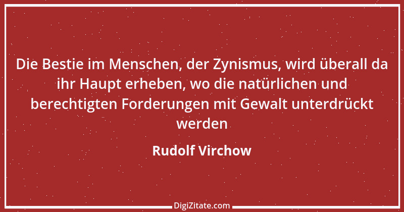 Zitat von Rudolf Virchow 14