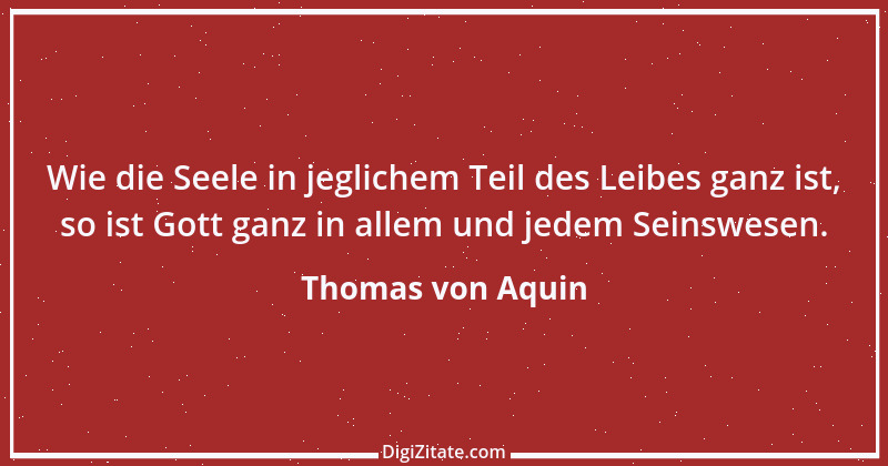 Zitat von Thomas von Aquin 105