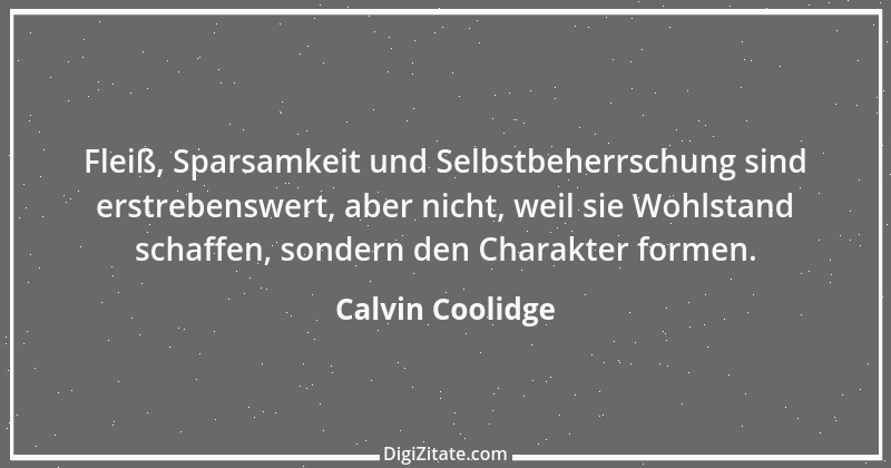 Zitat von Calvin Coolidge 20