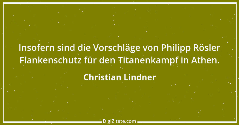 Zitat von Christian Lindner 36